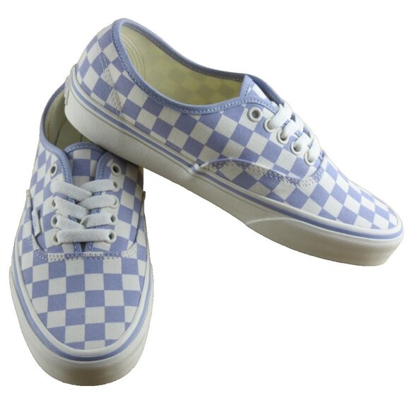 Vans Authentic Women's Lilac Purple White Checkerboard Canvas shoes Size 8 NIB - Picture 4 of 7
